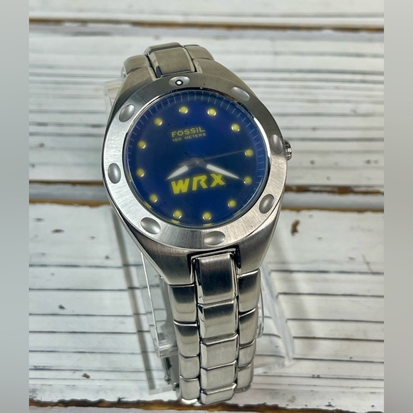 *WORKS* RARE Y2K WRX Watch Fossil x Mach V Motorsports‎ Limited Edition 215/555 - Picture 1 of 12